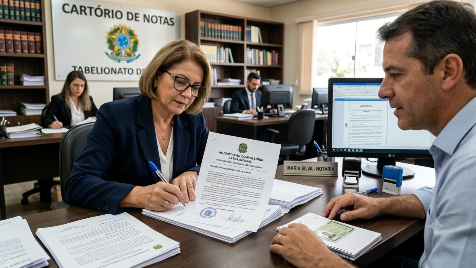 adjudicação compulsória extrajudicial